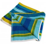 Stripe Beach Towel Blue